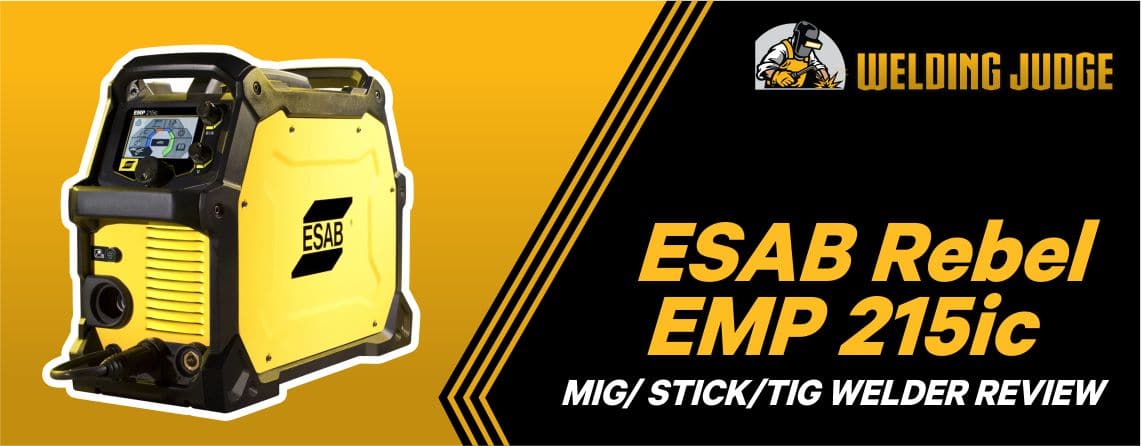 Esab Rebel EMP 215ic MIG Stick Tig Welder Review